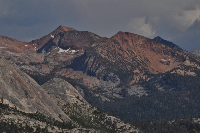 The Sierras from Sentinel Dome